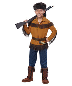 California Costumes Kids Frontier Boy / Davy Crockett Costume