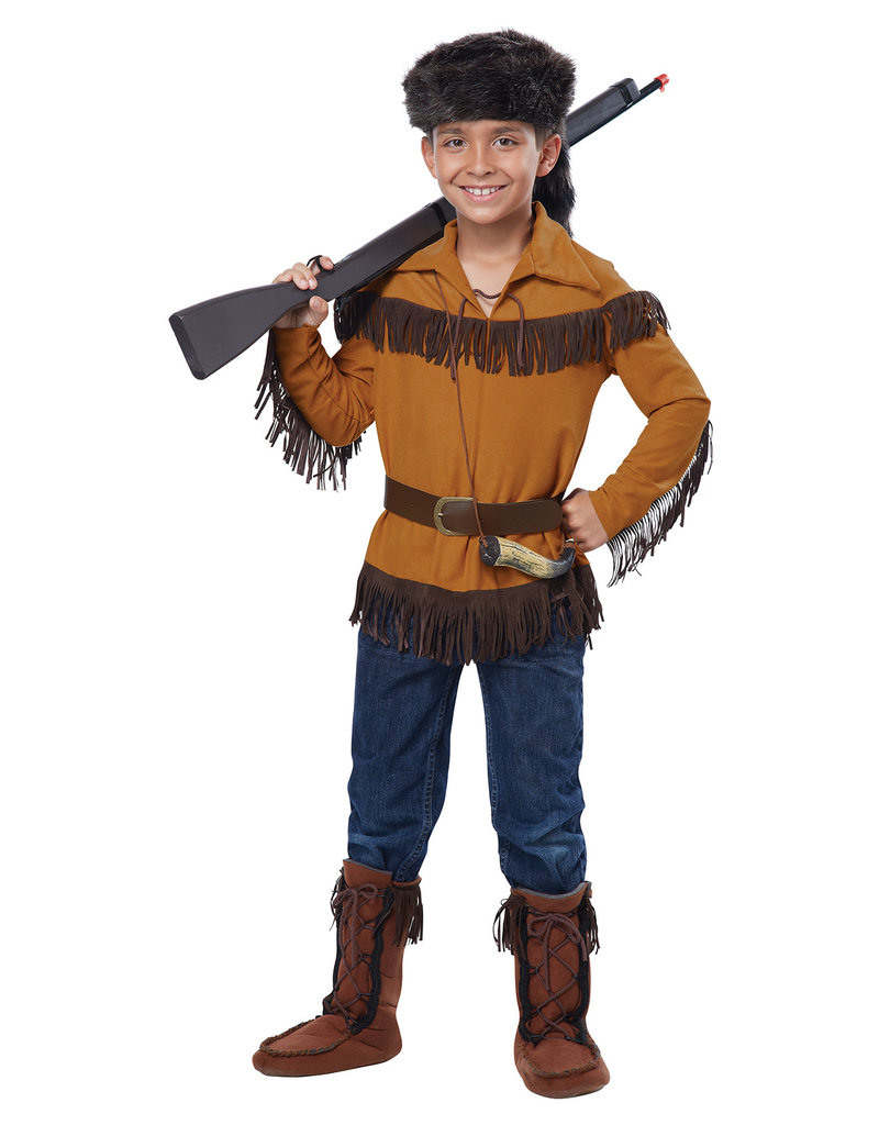 California Costumes Boy's Kids Frontier Boy / Davy Crockett Costume