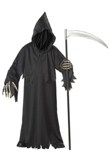 California Costumes Kids Unisex Deluxe Grim Reaper Costume