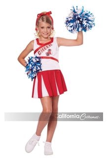 California Costumes Kids Girl's High School Cheerleader Costume