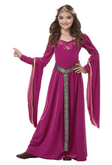 California Costumes Kids Girl's Medieval Princess Costume: Purple