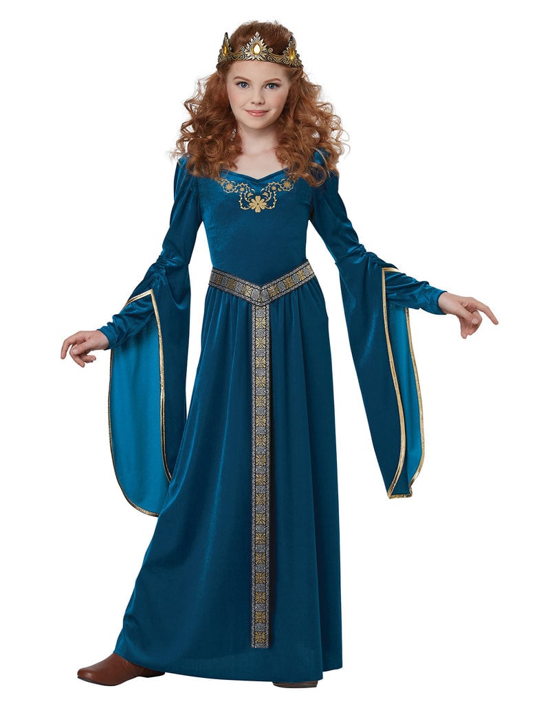 California Costumes Girl's Medieval Princess Royal Blue Costume