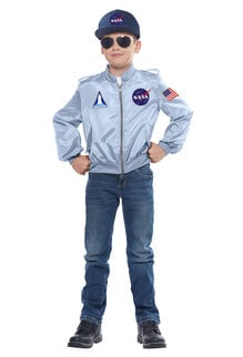 California Costumes Kids Unisex NASA Flight Jacket