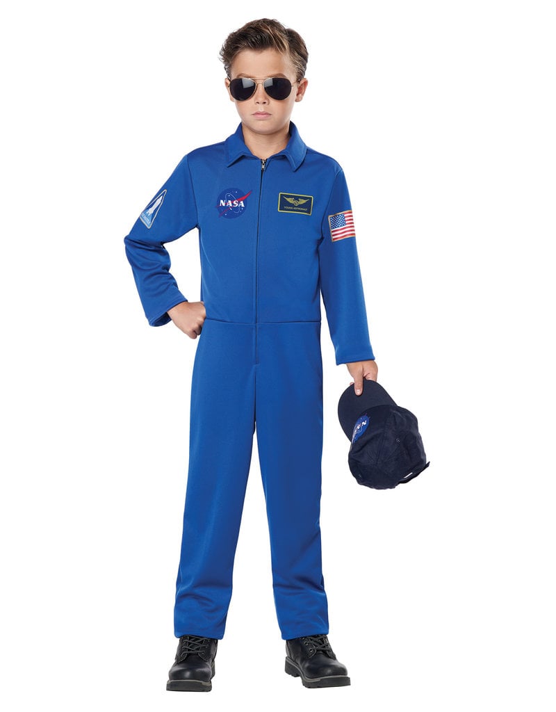 California Costumes Kids Unisex NASA Jumpsuit Costume