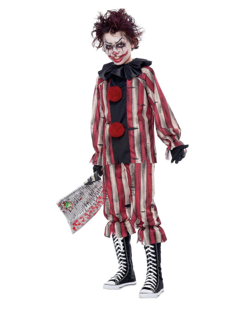 California Costumes Kids Unisex Nightmare Clown Costume