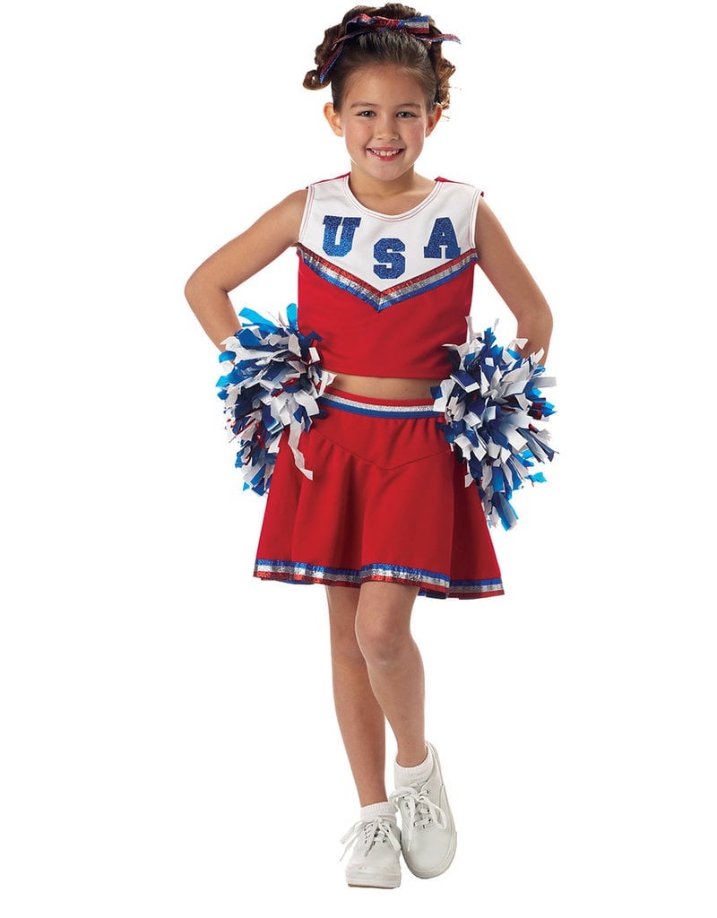 California Costumes Kids Girl's Patriotic Cheerleader Costume