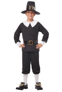 California Costumes Kids Boy's Pilgrim Boy Costume