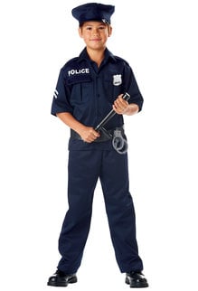 California Costumes Kids Unisex Police Officer Costume