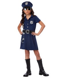 California Costumes Kids Girl's Police Officer Costume