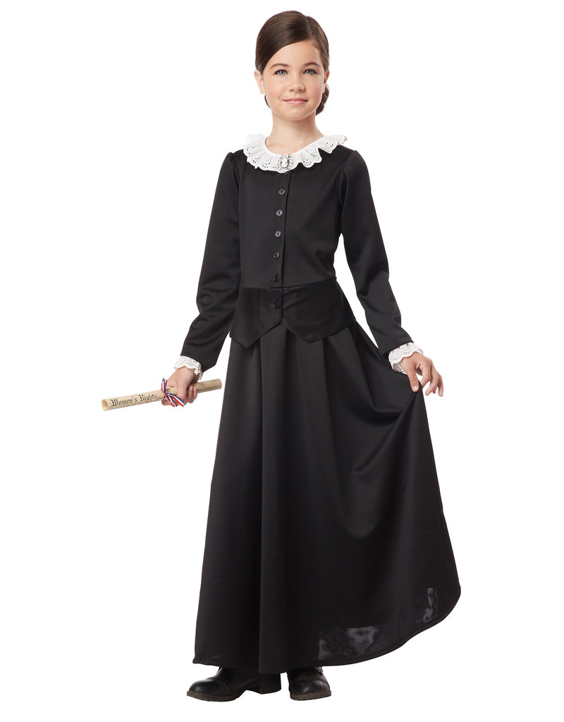 California Costumes Kids Girl's Susan B. Anthony / Harriet Tubman Costume
