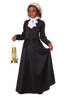 California Costumes Kids Girl's Susan B. Anthony / Harriet Tubman Costume