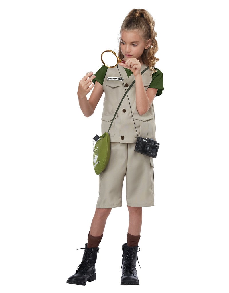 California Costumes Wildlife Expert / Archaeologist: Child Size Costume