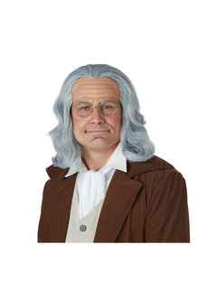 California Costumes Benjamin Franklin Wig