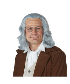 California Costumes Benjamin Franklin Wig