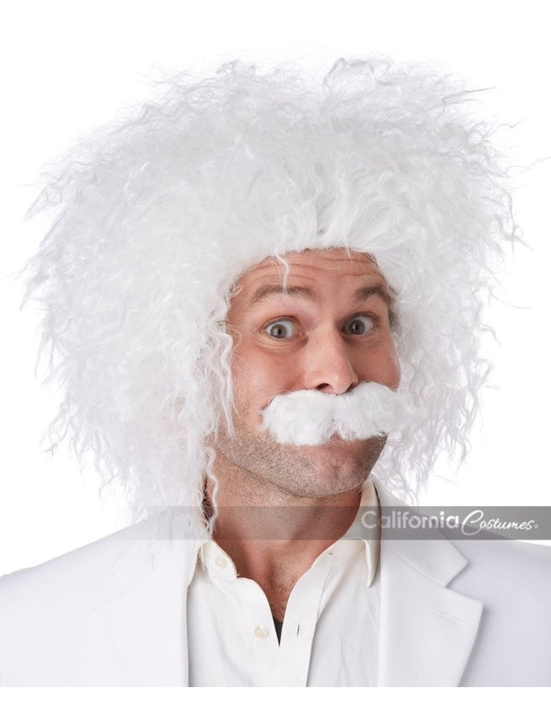 California Costumes E=MC2 Wig & Mustache