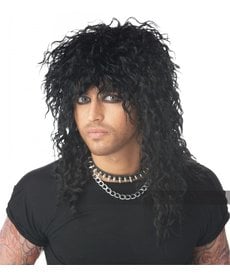 California Costumes Headbanger Wig: Black