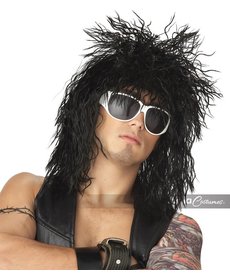 California Costumes Rockin' Dude Wig: Black