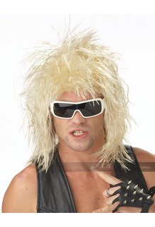 California Costumes Rockin' Dude Wig: Blonde