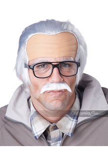 California Costumes Rude Grandpa Wig