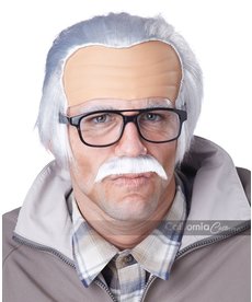 California Costumes Rude Grandpa Wig