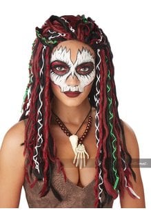 California Costumes Women's Adult VooDoo Priestess Wig