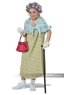 California Costumes Old Lady Kit: Child Size