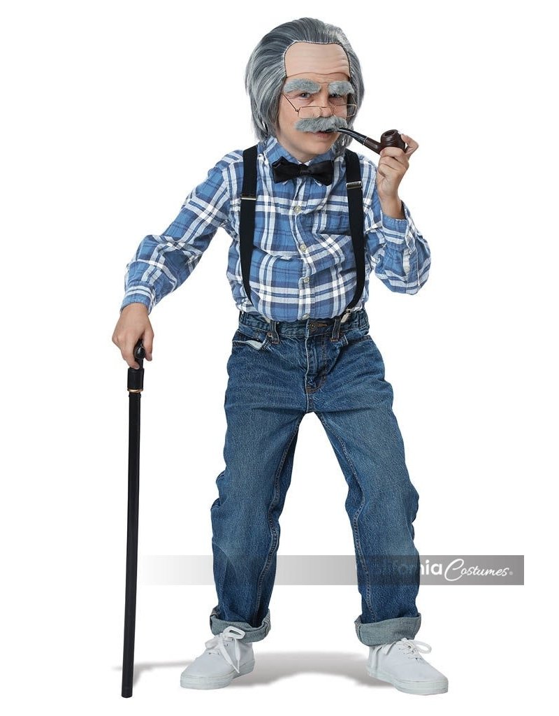 California Costumes Old Man Kit: Child Size