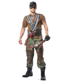 California Costumes Men's Zombie Hunter Kit