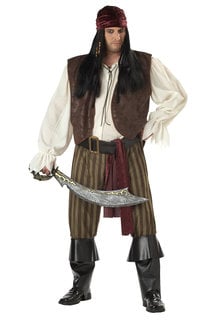 California Costumes Rogue Pirate: Plus Size Costume