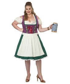 California Costumes Women's Plus Size Bavarian Beer Maid Costume