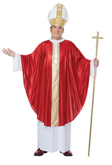 California Costumes Adult Plus Size The Pope Costume