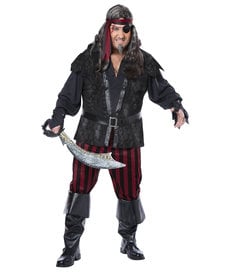 California Costumes Men's Plus Size Ruthless Rogue Costume