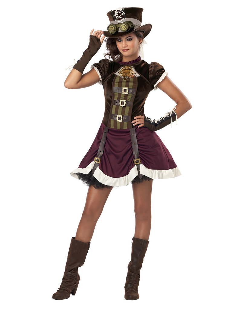 California Costumes Steampunk Girl: Teen Size Costume