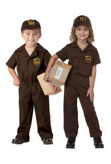 California Costumes UPS Driver: Toddler Size Costume