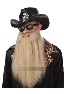 California Costumes Sharp Dressed Man Beard/Moustache