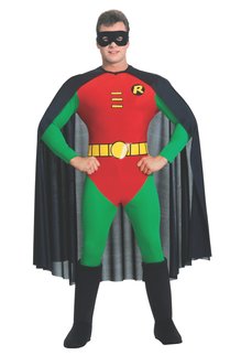 Rubies Costumes Men's Deluxe Robin Costume (Teen Titans)