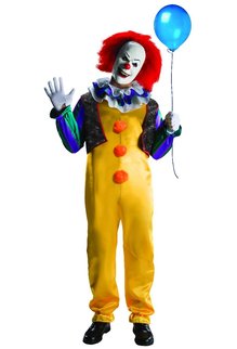 Rubies Costumes Men's Deluxe Pennywise Costume (IT 1990)