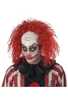 California Costumes Adult Clown Pattern Baldness Men's Wig