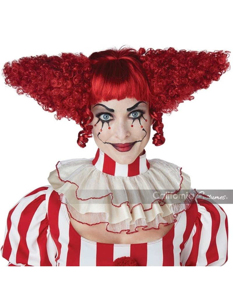 California Costumes California Costumes Womens Creepy Clown Wig