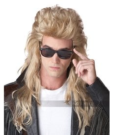 California Costumes 80's Rock Mullet Wig