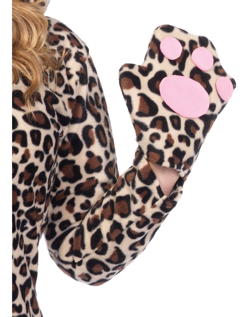 Leg Avenue Women's Plus Size Cozy Leopard Costume