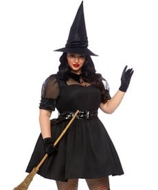 Leg Avenue Women's Plus Size Bewitching Witch Costume