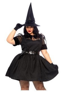 Leg Avenue Women's Plus Size Bewitching Witch Costume