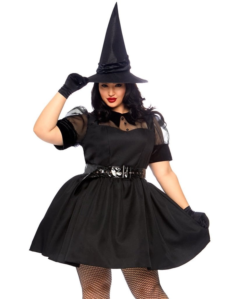 Leg Avenue Women's Plus Size Bewitching Witch Costume