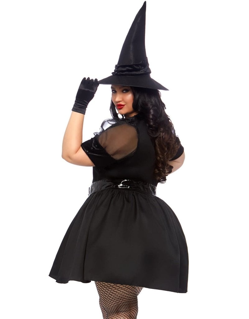 Leg Avenue Women's Plus Size Bewitching Witch Costume