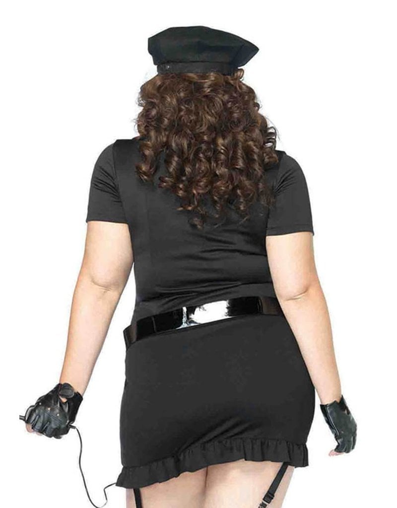 Leg Avenue Women's Plus Size Dirty Cop Costume