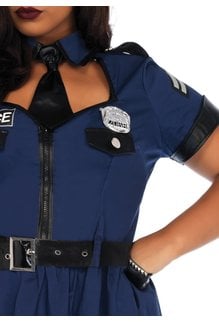 Leg Avenue Women's Plus Size Flirty Cop Costume