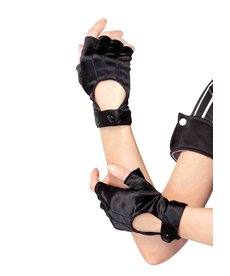 Leg Avenue Fingerless Motorcycle Gloves