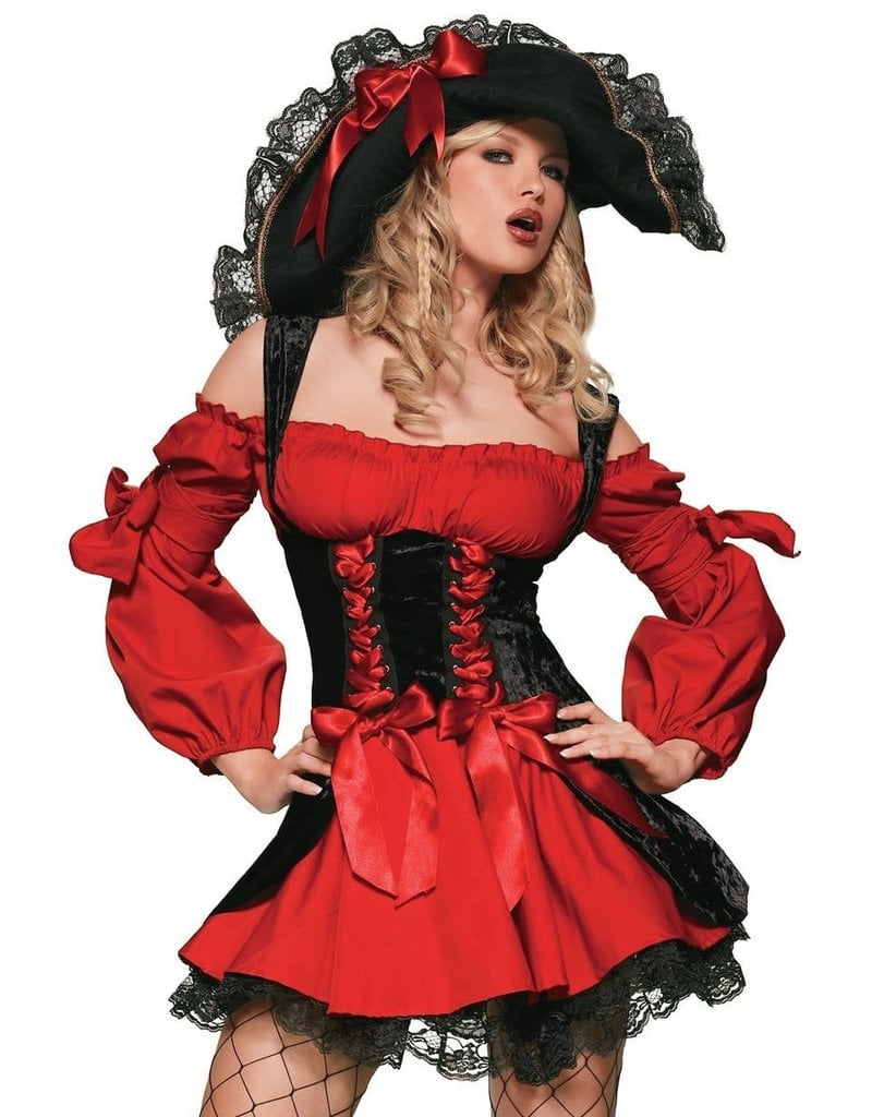 Leg Avenue Women's Vixen Pirate Wench Costume