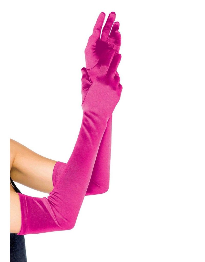 Leg Avenue Extra Long Satin Gloves